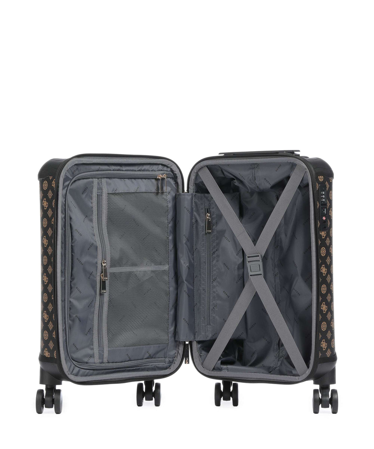 Guess Wilder Spinner (4 wheels) brown