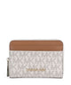 Michael Kors Jet Set Wallet vanilla/acorn