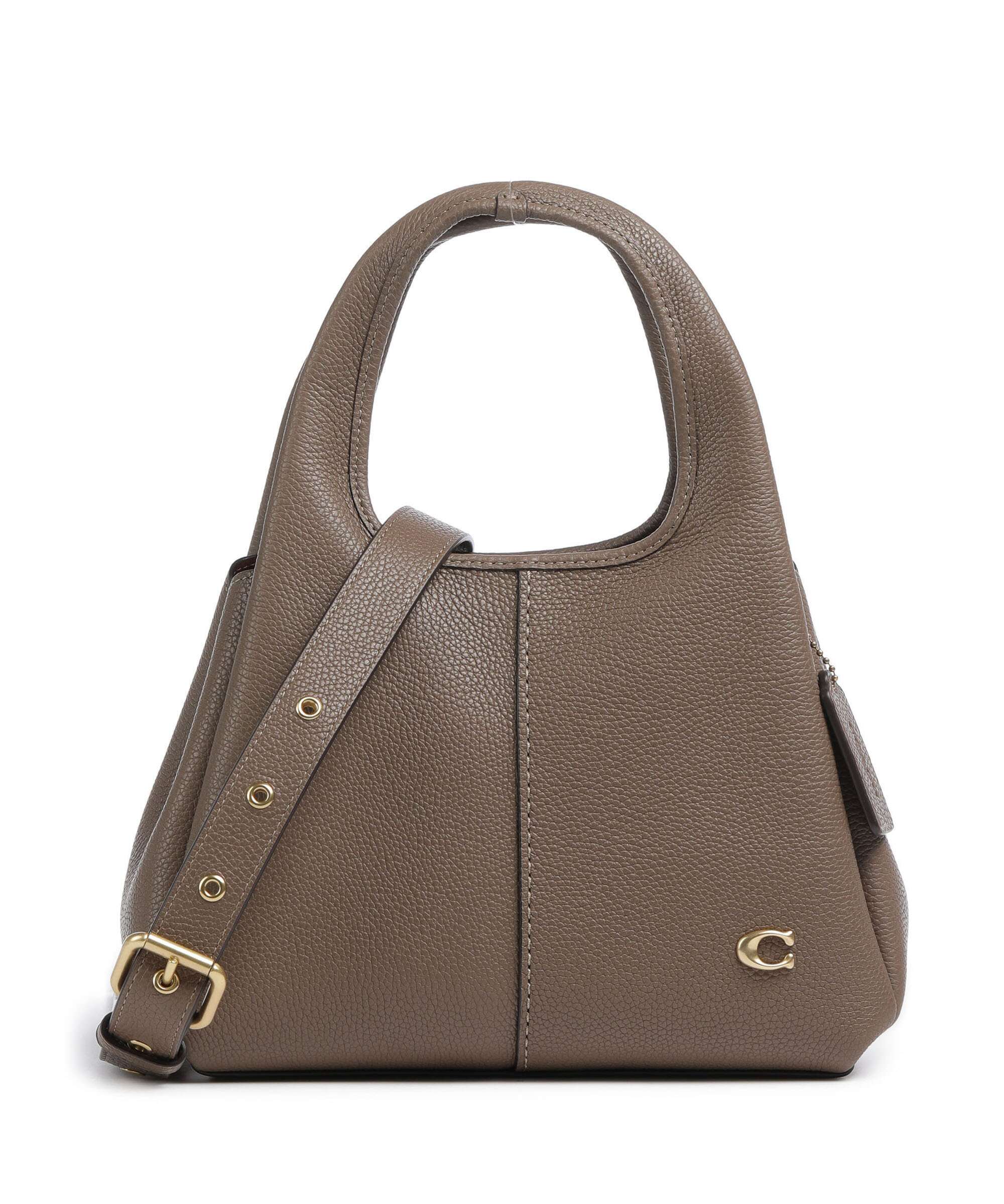 Coach Lana 23 Handtas generfd leer dark stone - CM545-B4CBD – WARDOW