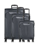 Travelite Croatia Kofferset (4 wielen) anthrazit