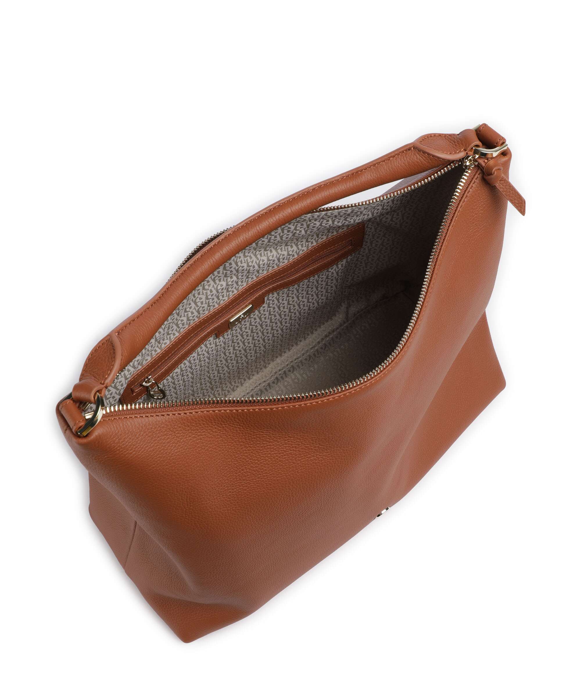 Aigner Zita M Hobo bag cognac brown
