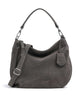 Abro Suede Juna Small Hobo tas grey