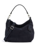 Abro Suede Juna Small Hobo tas navy