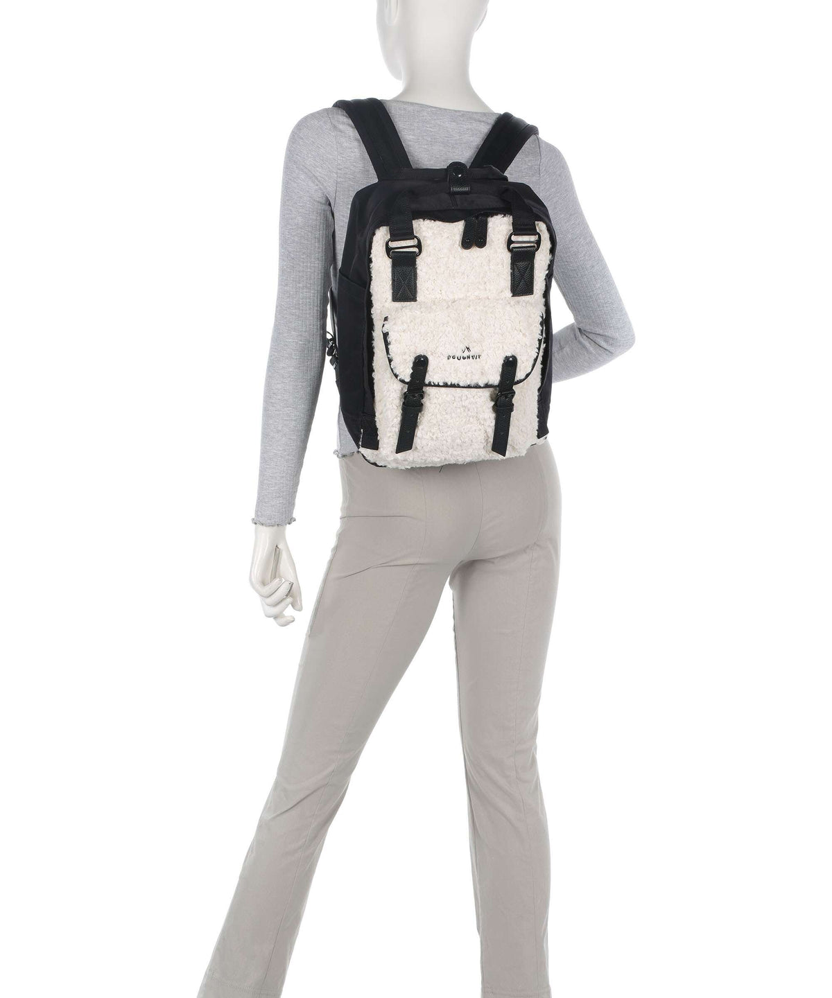 Doughnut Fairies & Friends Macaroon Backpack white/black