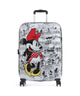 American Tourister Wavebreaker Disney Trolley (4 wielen) minnie comics/white