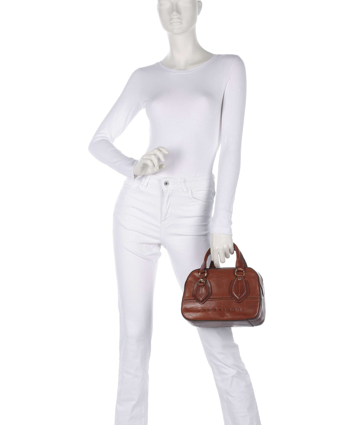 The Bridge Daphne Handbag marrone