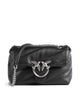 Pinko Love Puff Baby Shoulder bag nero/old silver