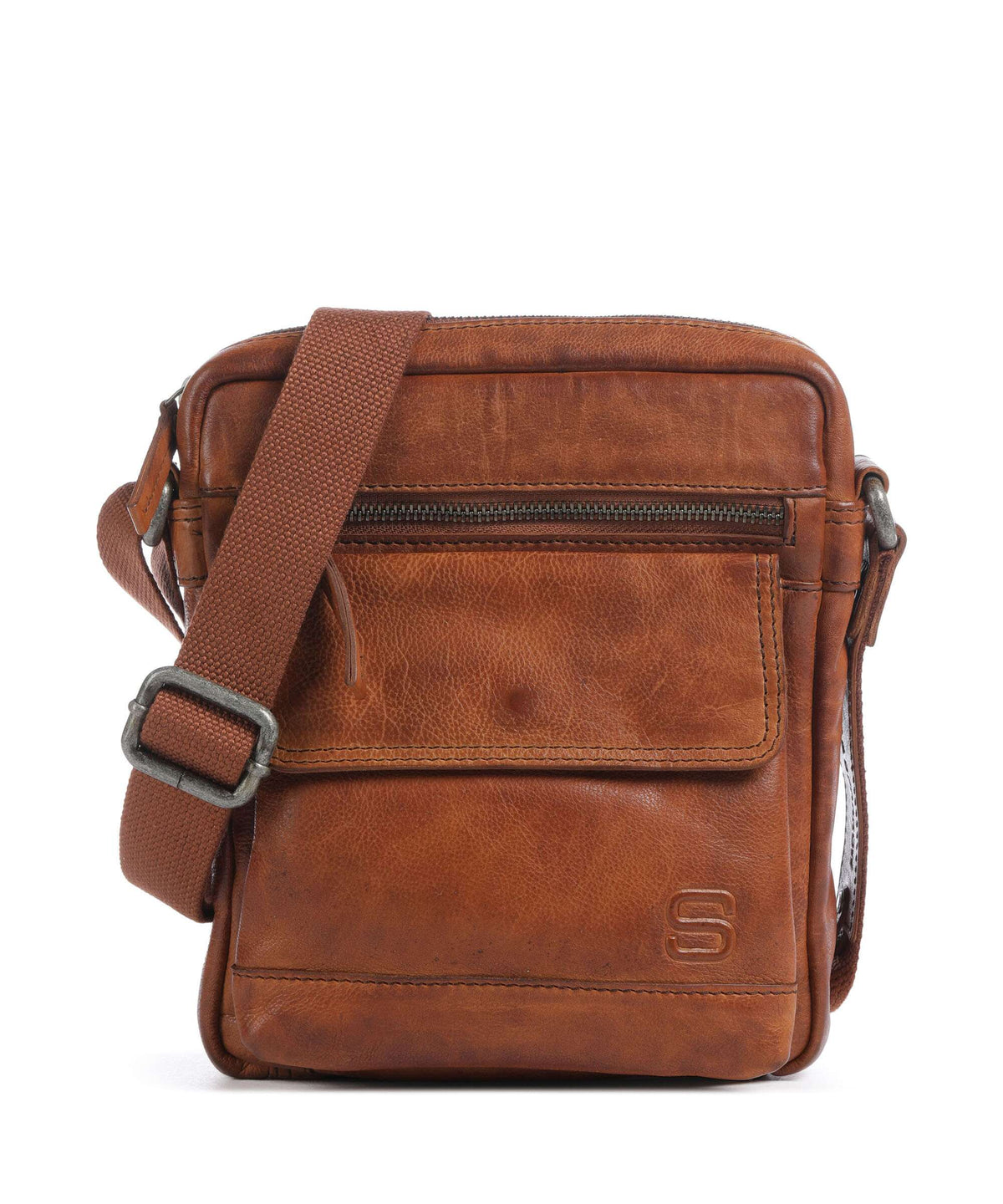 Spikes & Sparrow Apache Crossbody bag brandy