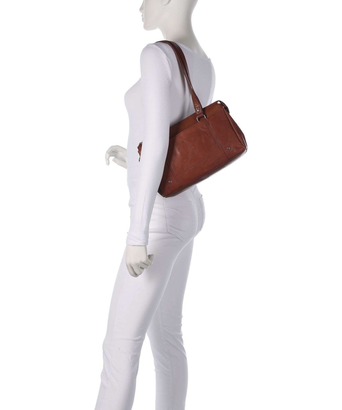 Spikes & Sparrow Bronco Jeannine Shoulder bag brandy