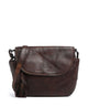 Spikes & Sparrow Apache Féline Crossbody tas dark brown