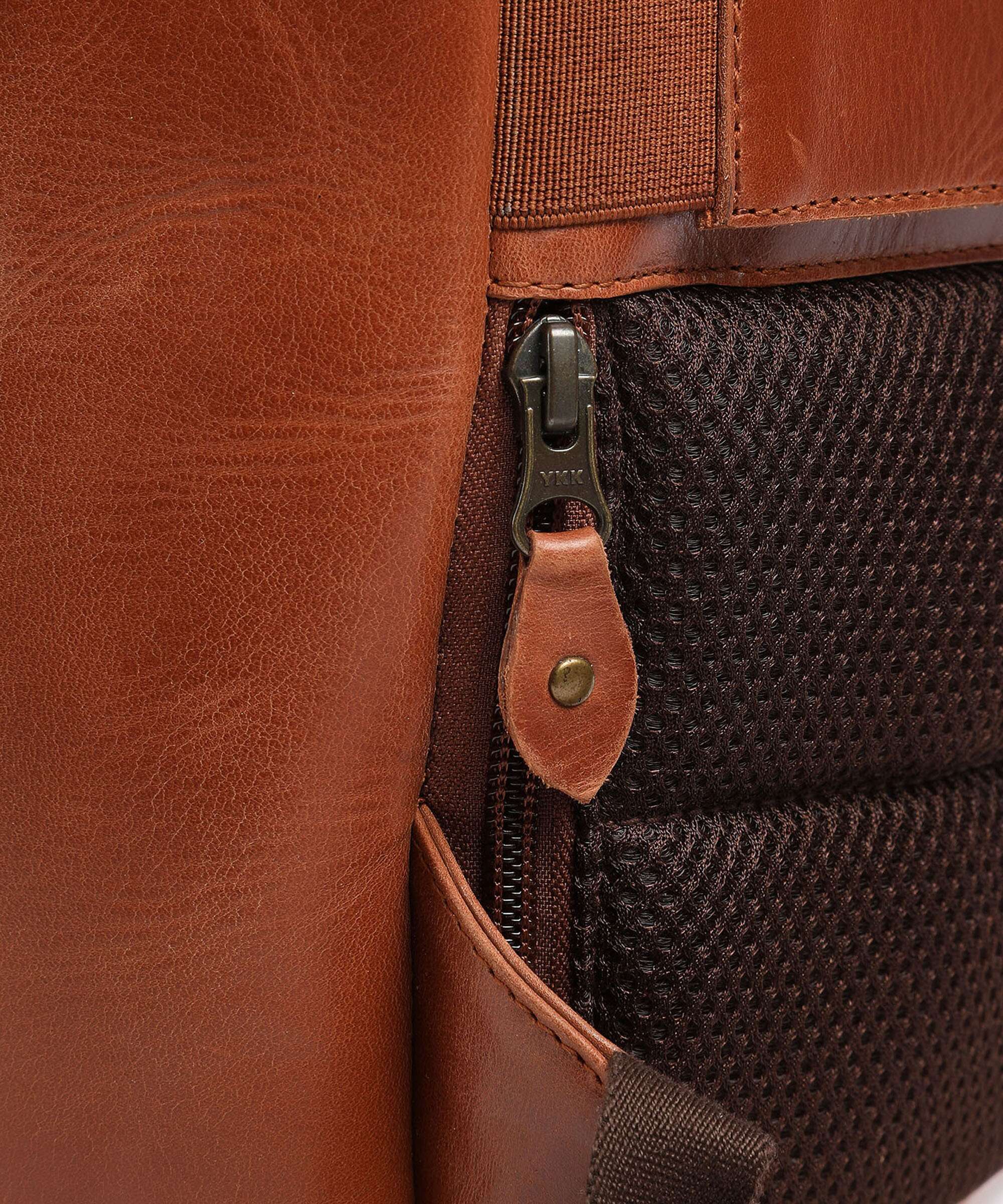 Buckle & Seam Siwa Backpack cognac