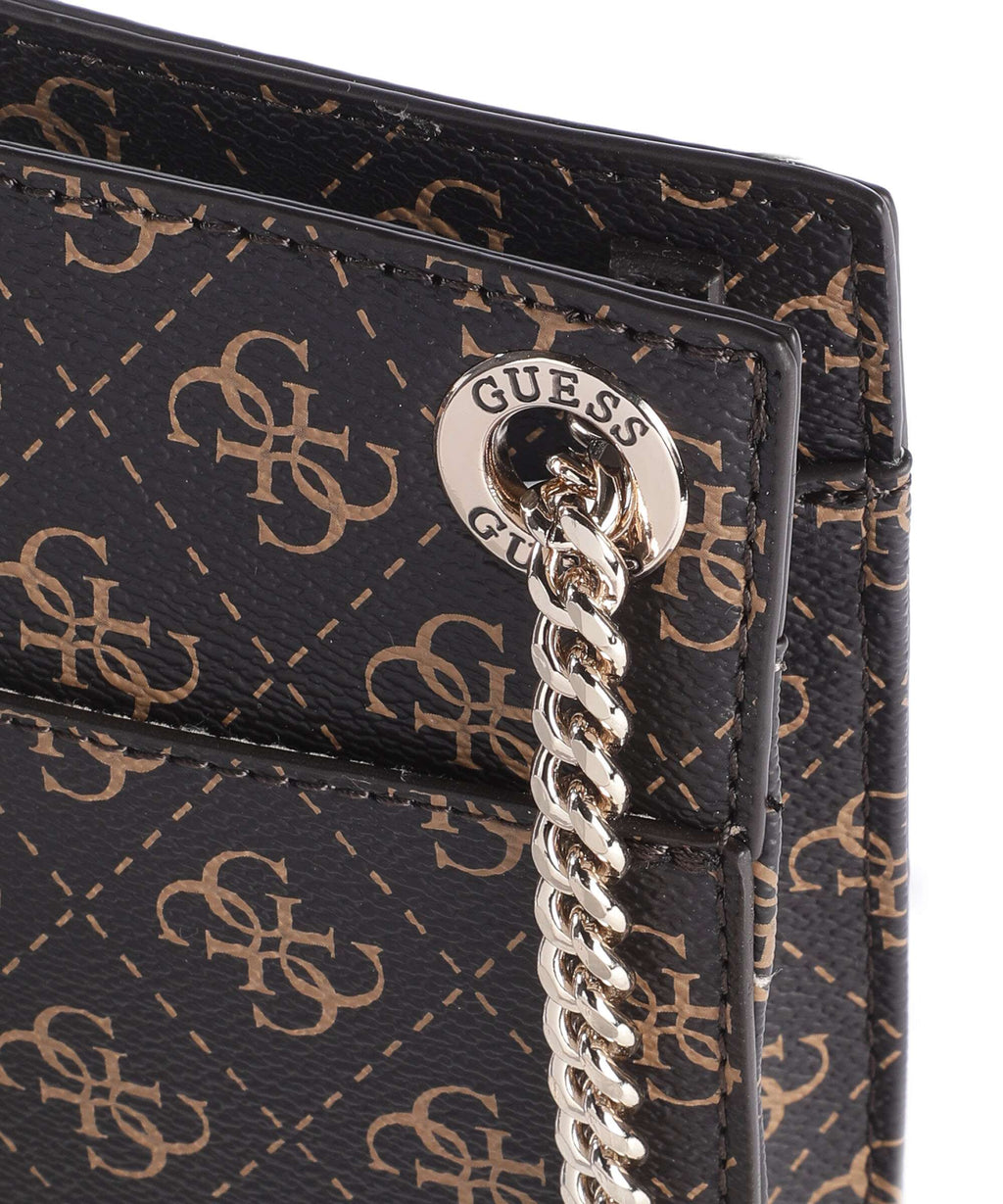 Guess Noelle Phone bag brown