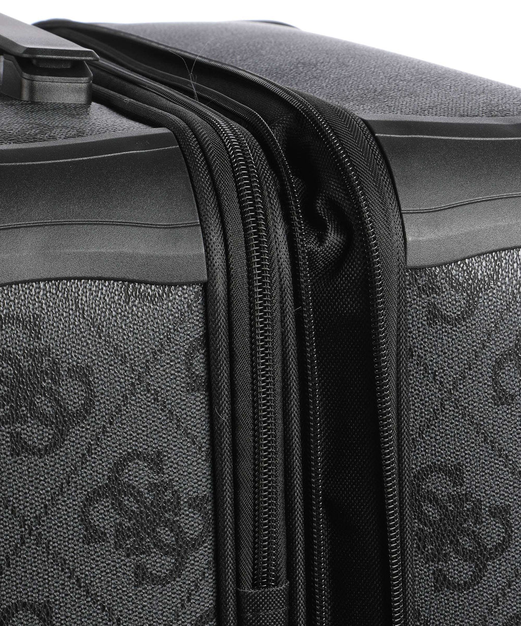 Guess Berta Spinner (4 wheels) coal logo