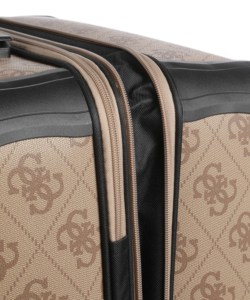 Guess Berta Spinner (4 wheels) latte logo/brown