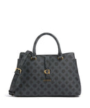 Guess Kuba Handtas charcoal logo