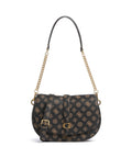 Guess Kuba Shoulder bag mocha logo