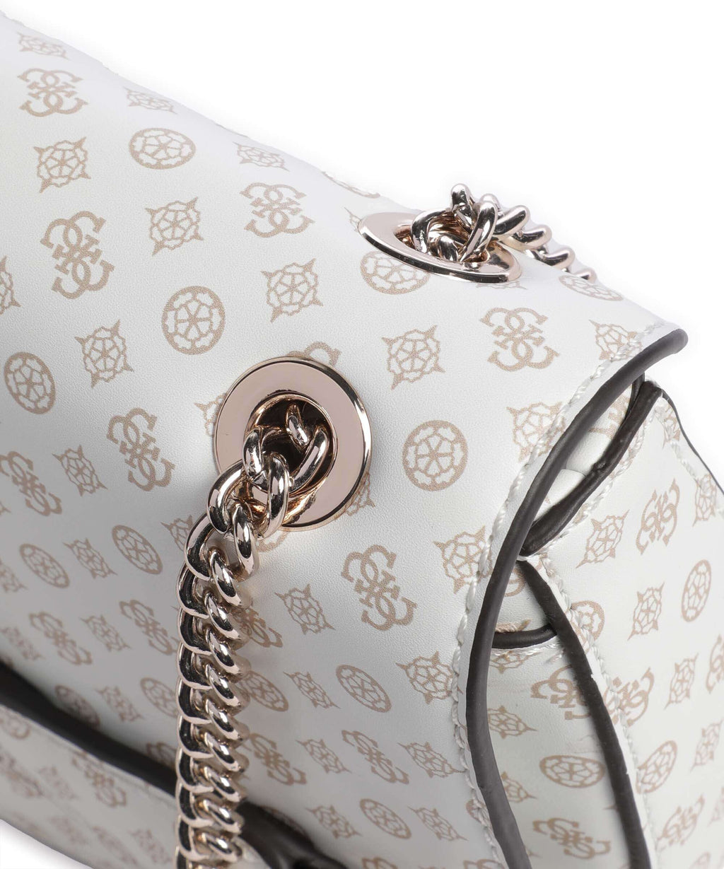 Guess Arlena Shoulder bag white logo