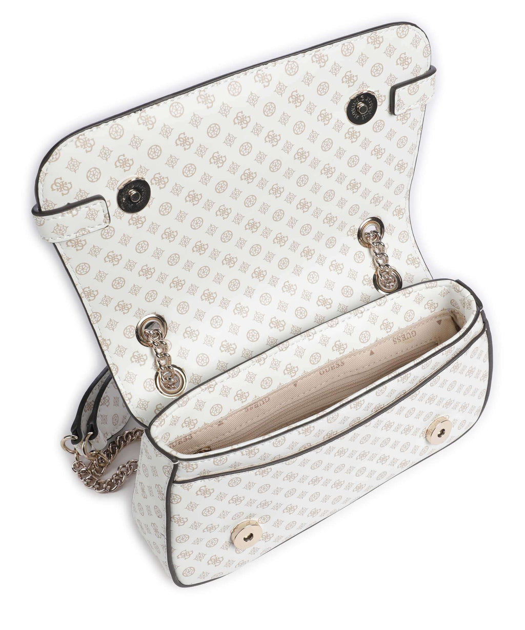 Guess Arlena Shoulder bag white logo