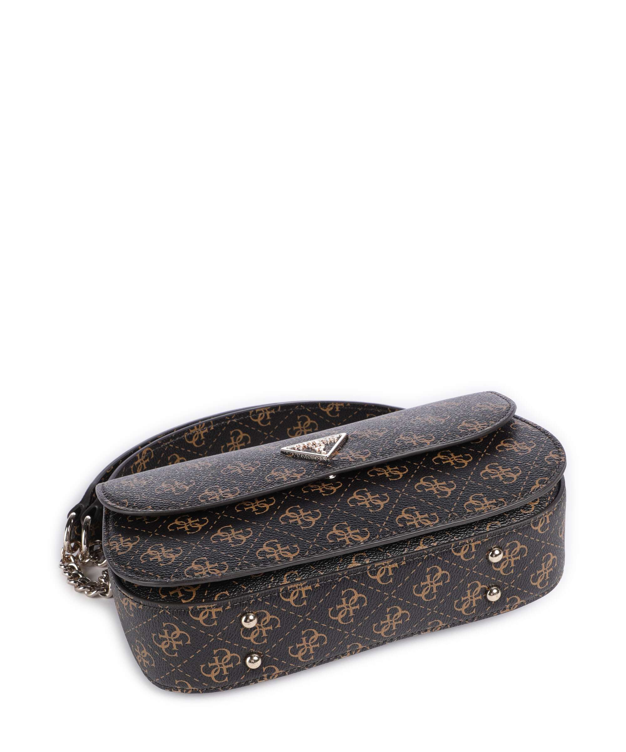 Guess Erica Eco Shoulder bag brown logo