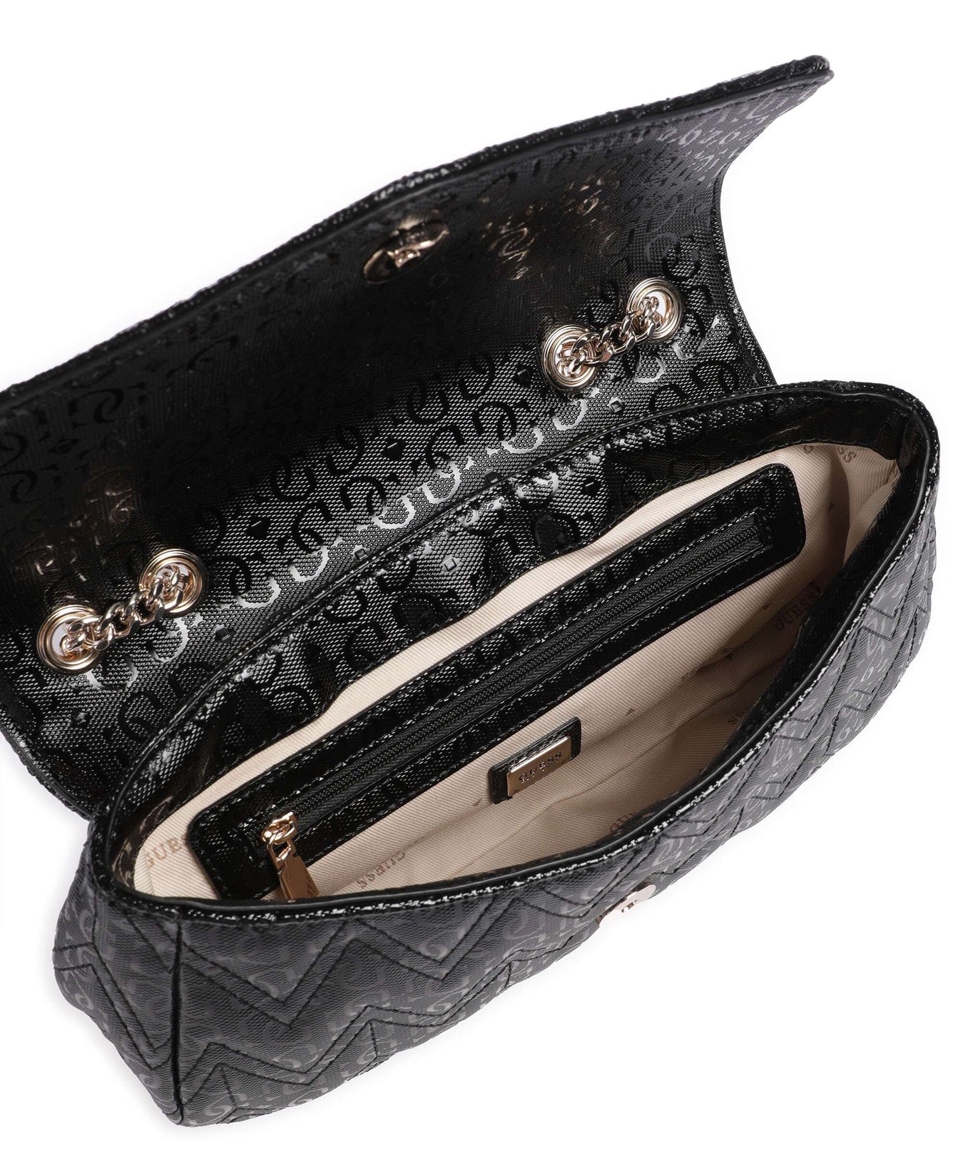 Guess Adelard Shoulder bag black