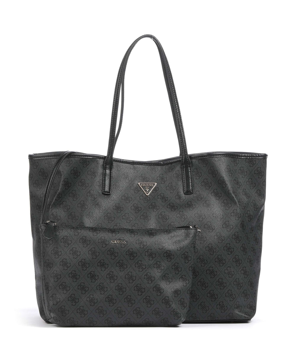 Guess Victtoria Eco Tote bag coal logo