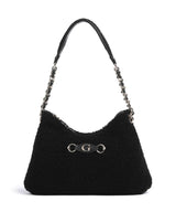 Guess Aslia Shearling Schoudertas black