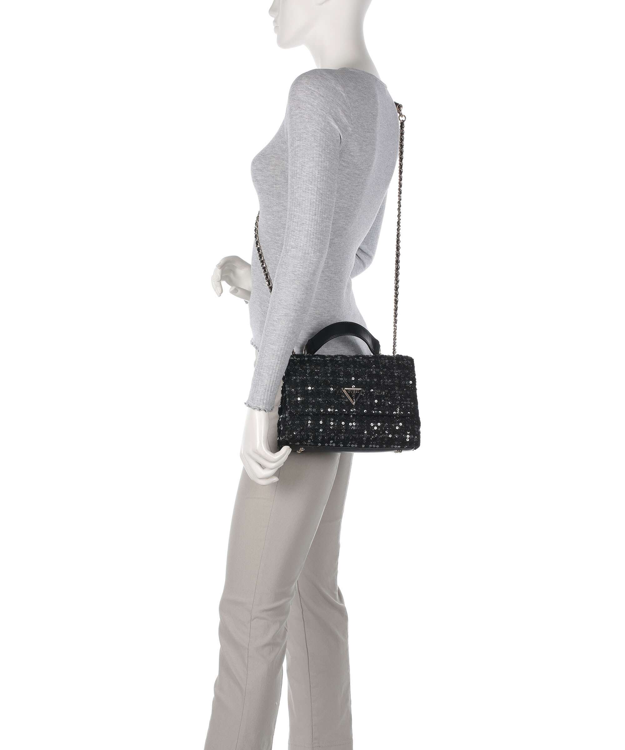 Guess Giully Shoulder bag black/grey