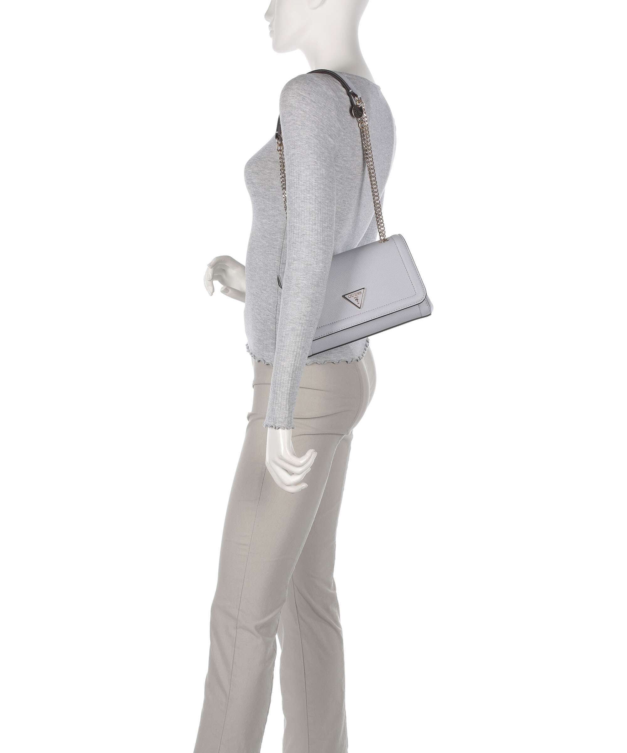 Guess Noelle Shoulder bag lavendar/grey