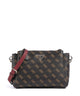 Guess Noelle Q Logo Crossbody tas brown