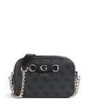 Guess Izzy Crossbody tas coal logo