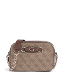 Guess Izzy Crossbody tas latte logo/brown