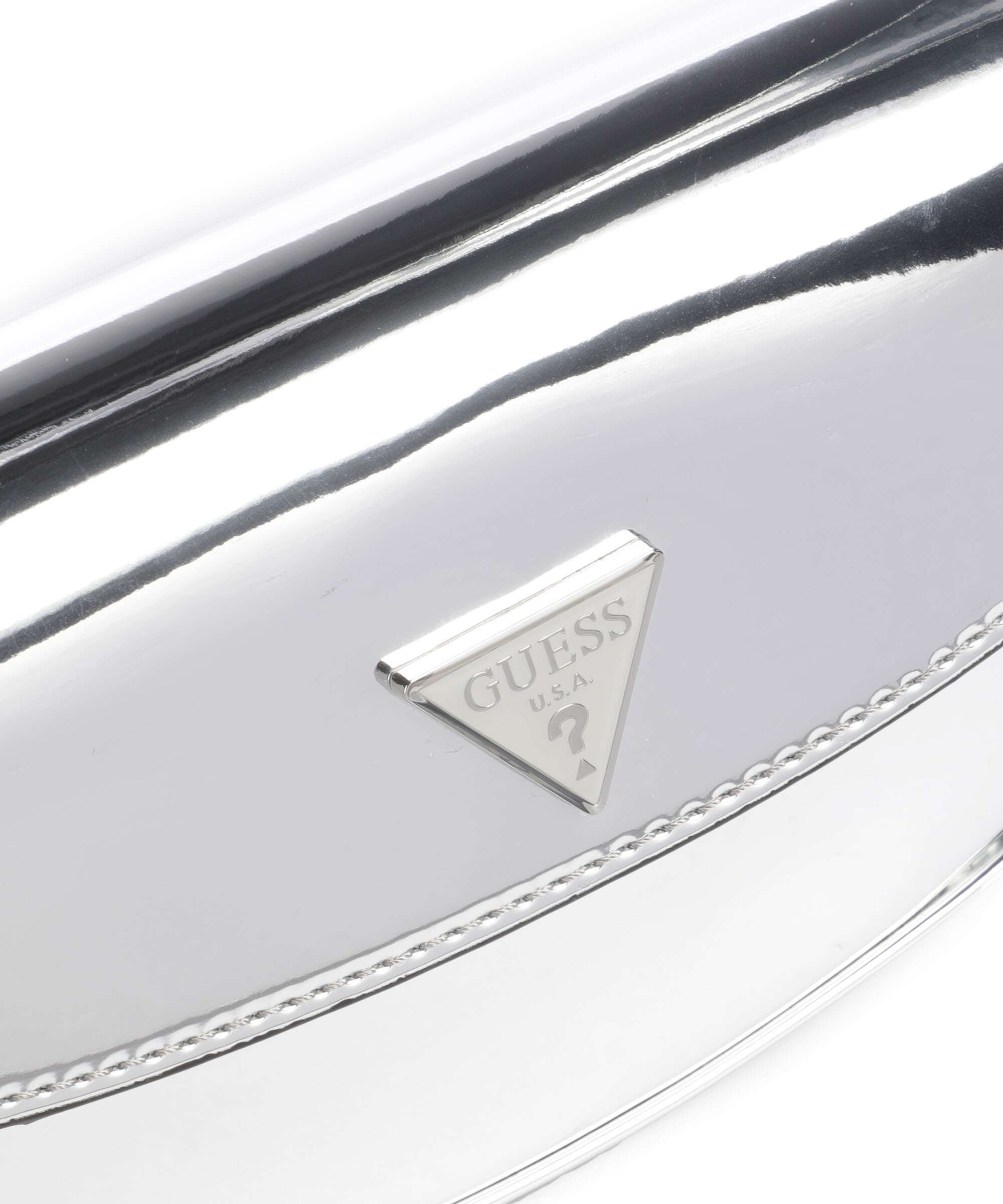 Guess Arnela Mirror Shoulder bag silver
