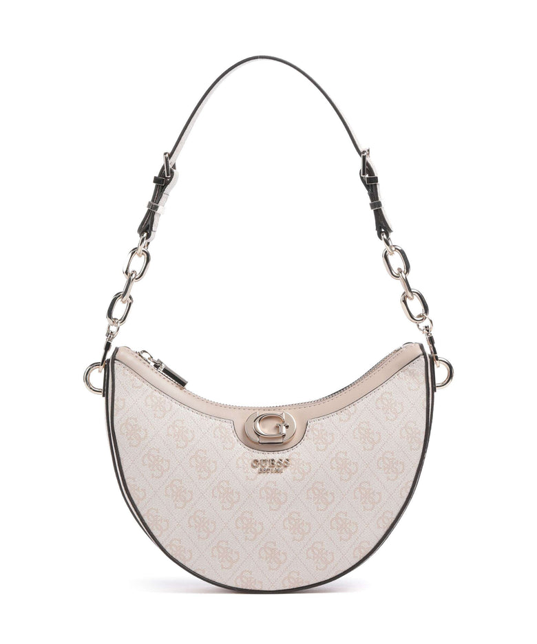 Guess Orlina 4G Logo Shoulder bag sand logo