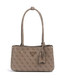 Guess Meridian 4G Logo Schoudertas latte logo
