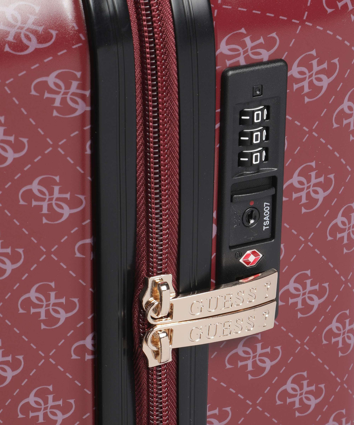 Guess Jesco Spinner (4 wheels) claret