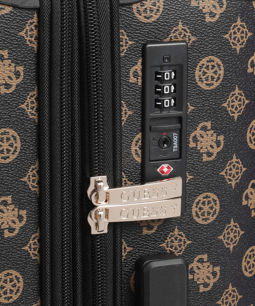 Guess Wilder Spinner (4 wheels) brown