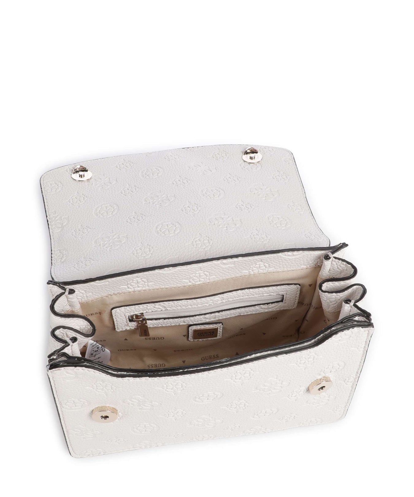 Guess Cresidia Shoulder bag offwhite