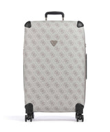 Guess Berta 4G Logo Trolley (4 wielen) dark taupe logo