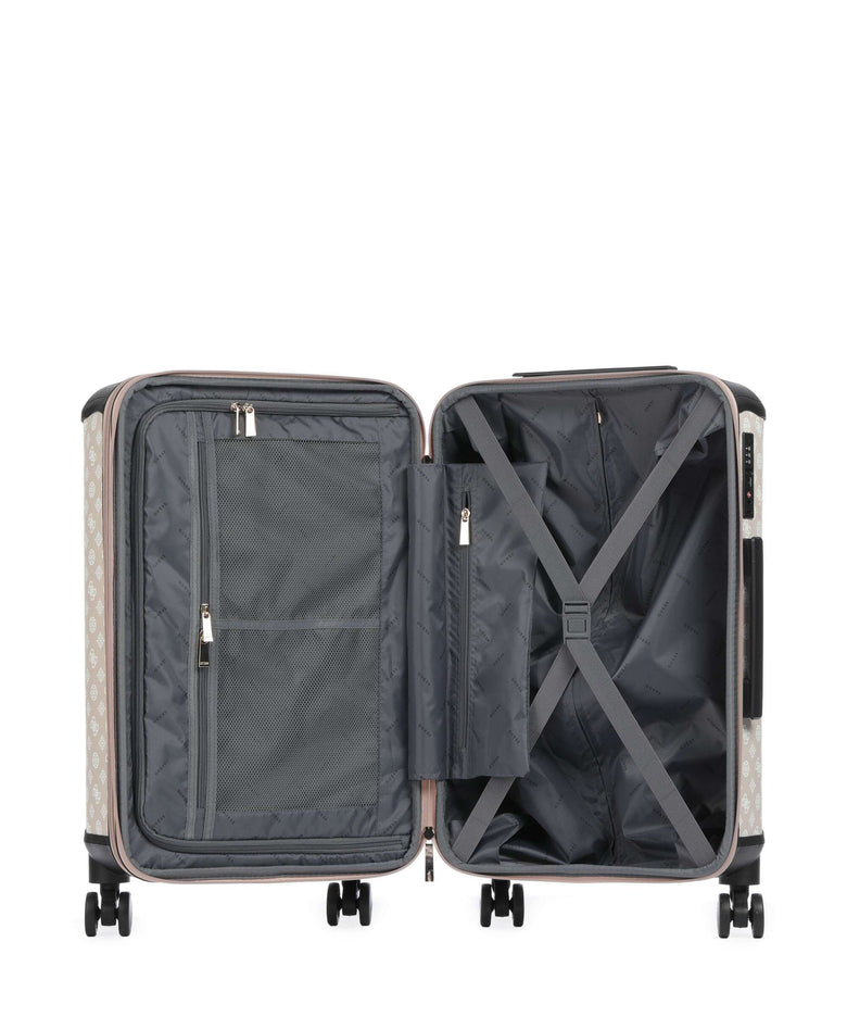 Guess Wilder Spinner (4 wheels) beige/white