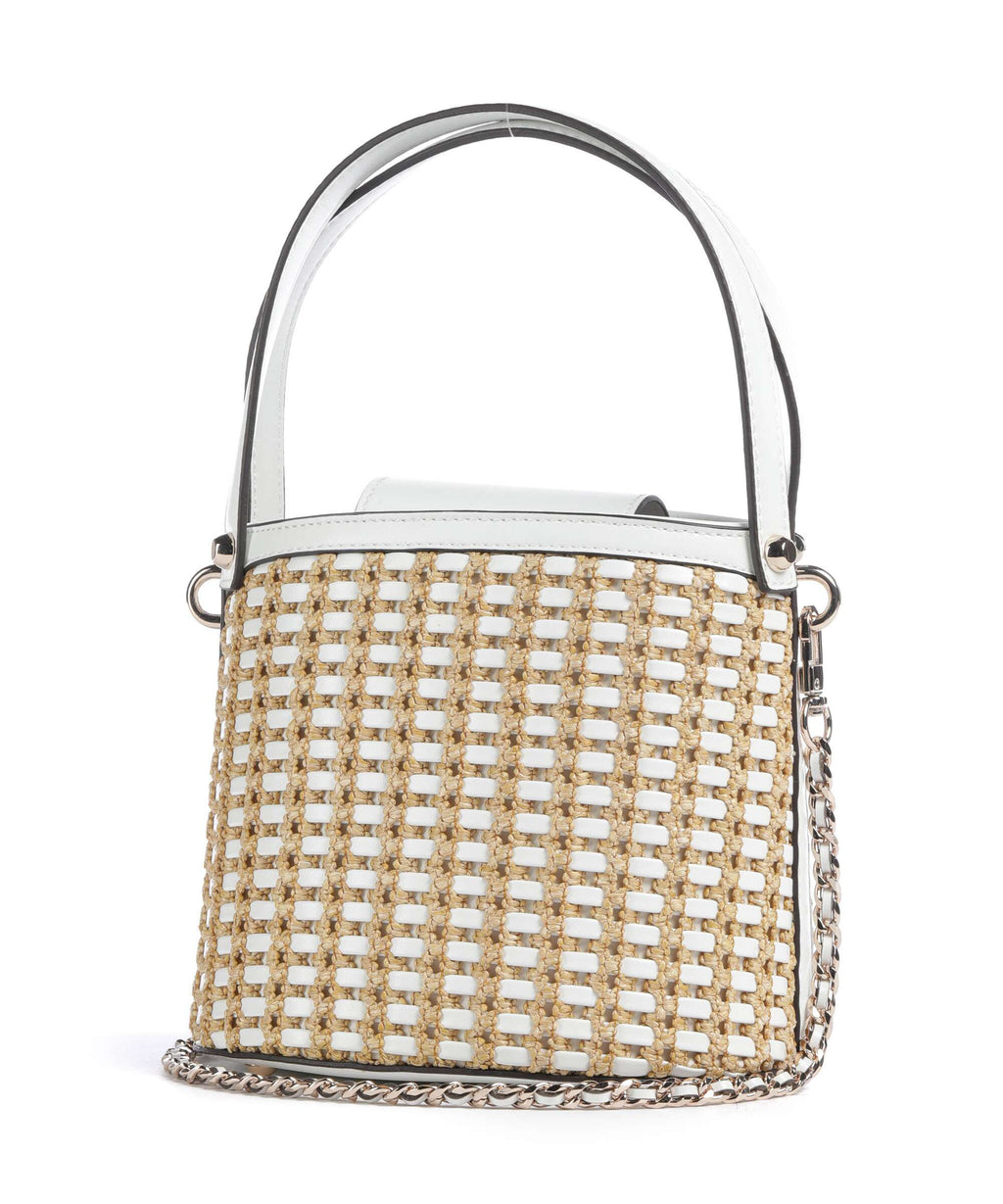 Guess Atalia Bucket bag natural/white