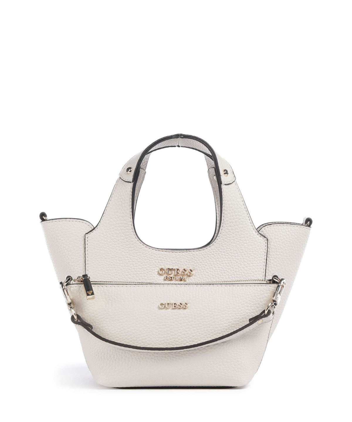 Guess Helina Mini Handbag bone