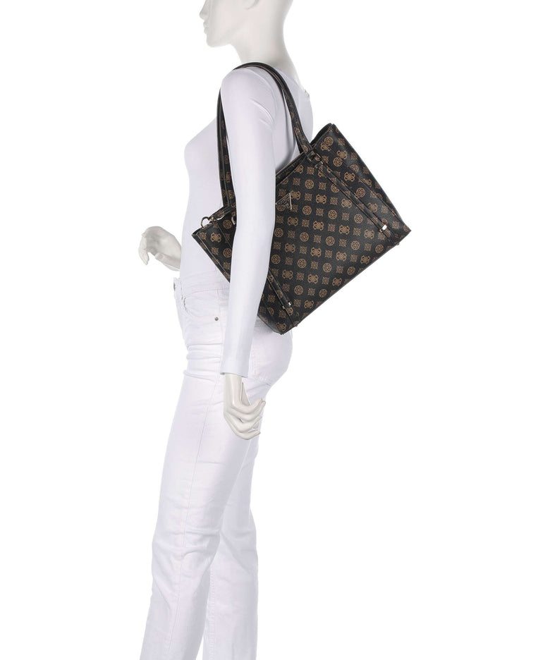 Guess Erica Eco Tote bag mocha logo