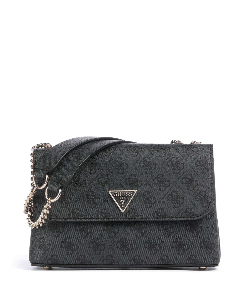 Guess Erica Eco Shoulder bag coal logo
