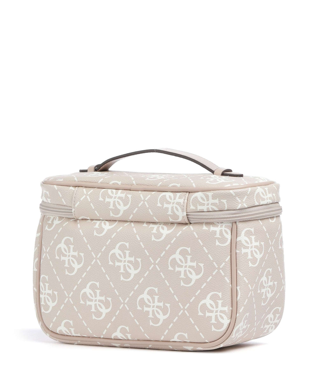 Guess Berta Maxi 4G Toiletry bag sand logo