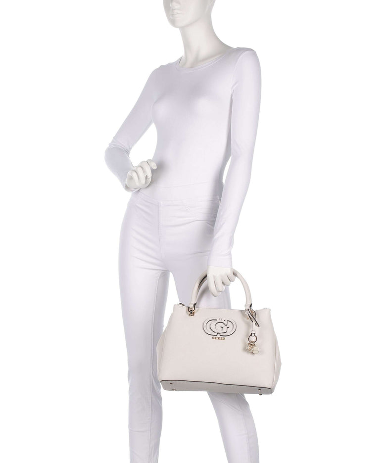 Guess Calebra Handbag offwhite