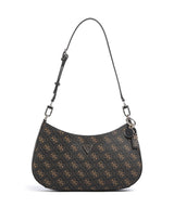 Guess Noelle Q Logo Schoudertas brown logo