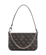 Guess Noelle Q Logo Schoudertas brown logo
