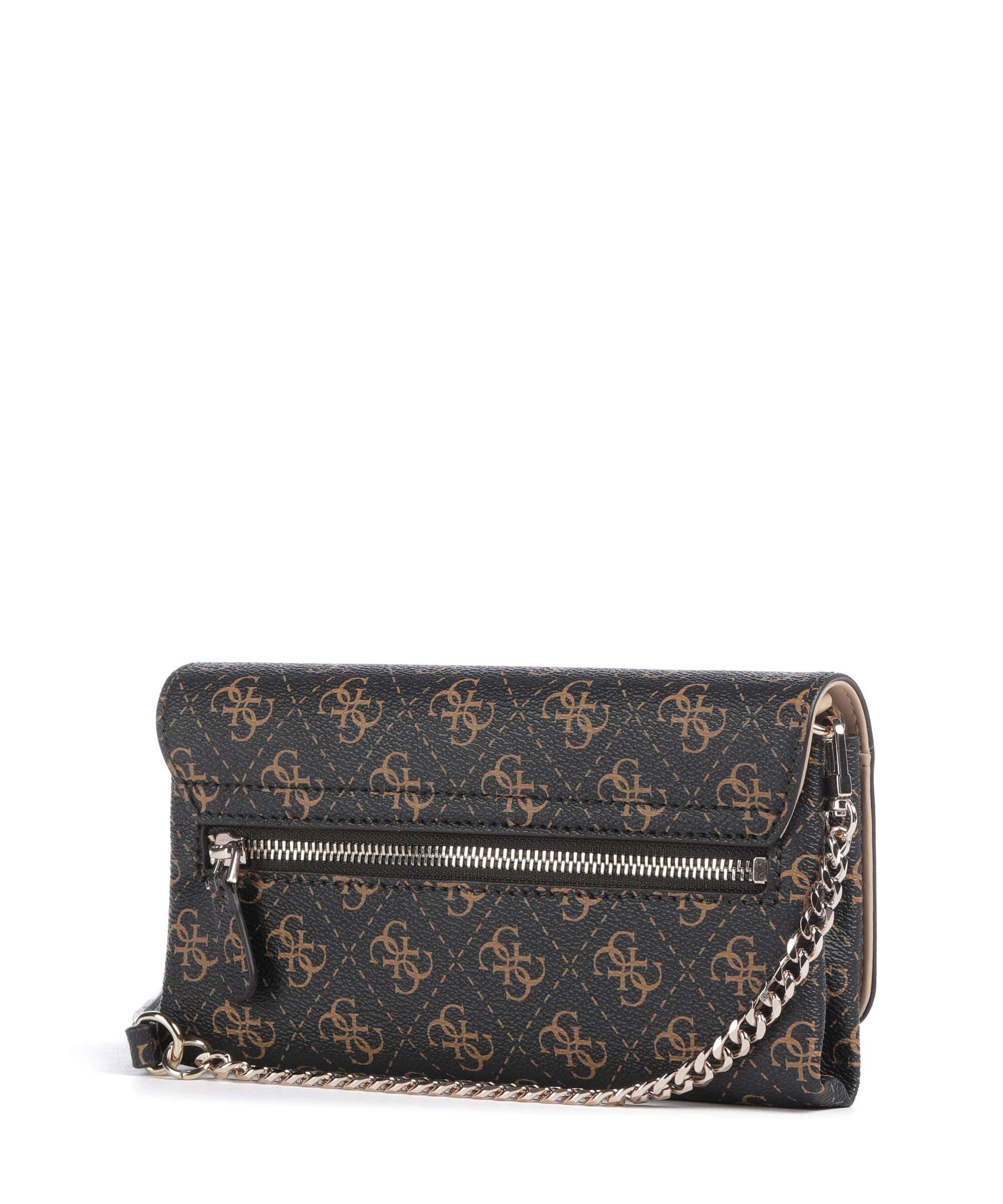 Guess Noelle Q Logo Wallet brown logo