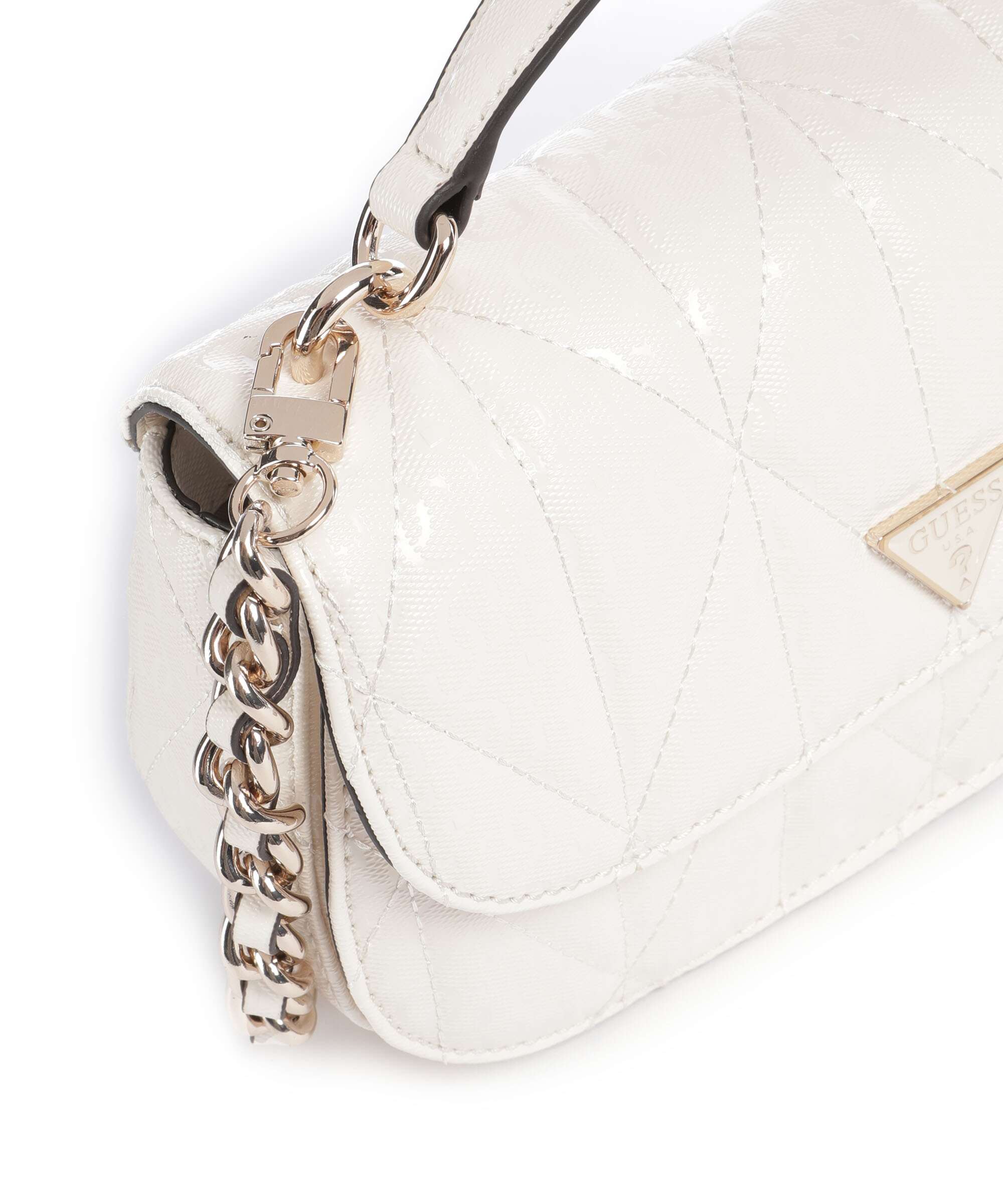 Guess Aldina G-Shine Crossbody bag offwhite