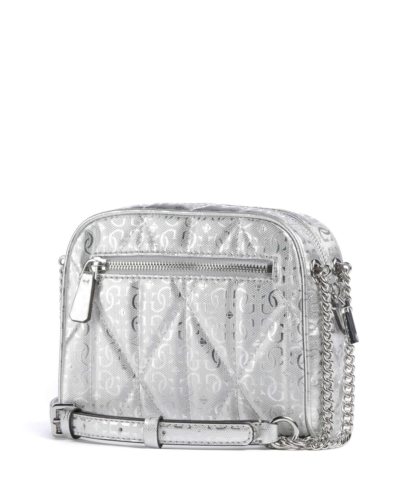 Guess Aldina G-Shine Crossbody bag silver